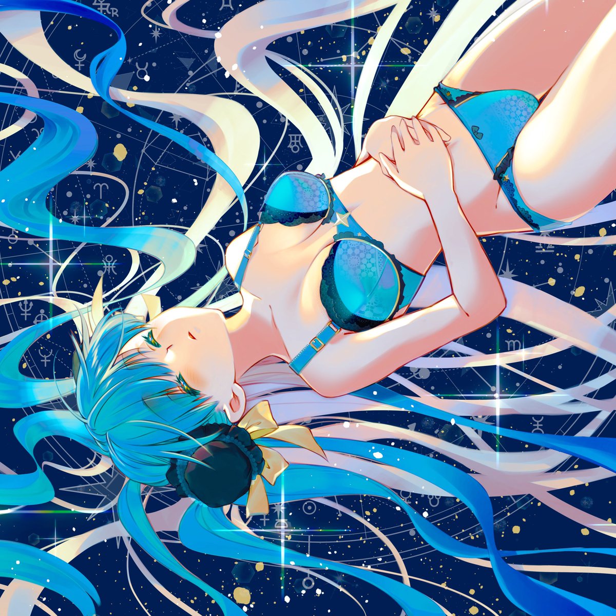「もともと宝石モチーフの擬人化だけど、より宝石っぽいキラキラ感出てよき…… #絵を」|ぐーやん🎀skebご依頼募集中！のイラスト