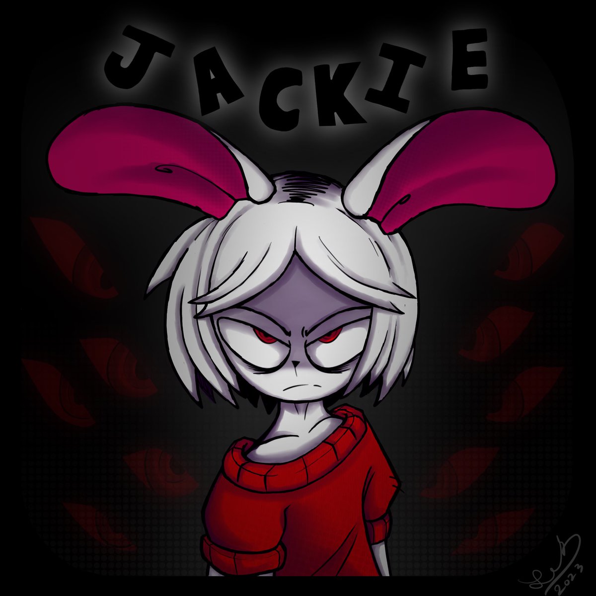 Sandpaperdotcom's tweet image. ✨FANART FRENZY DAYS 11-12✨

@BrokenSketch’s Jackie!🐰