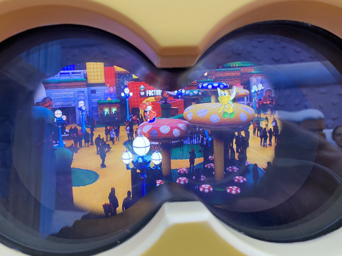 on Twitter "These viewfinders give guests an AR