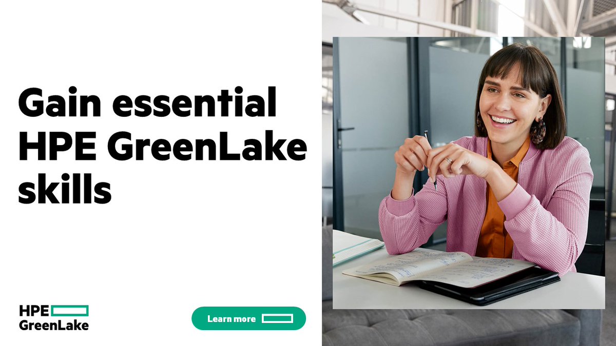 StorageNinja's tweet image. Build your HPE GreenLake skills &amp;amp; knowledge with training &amp;amp; certification from HPE Education Services – from the core essentials to more advanced administrator foundations. Learn more &amp;amp; view the course catalog: hpe.to/60153paCc #HPEEducationServices
