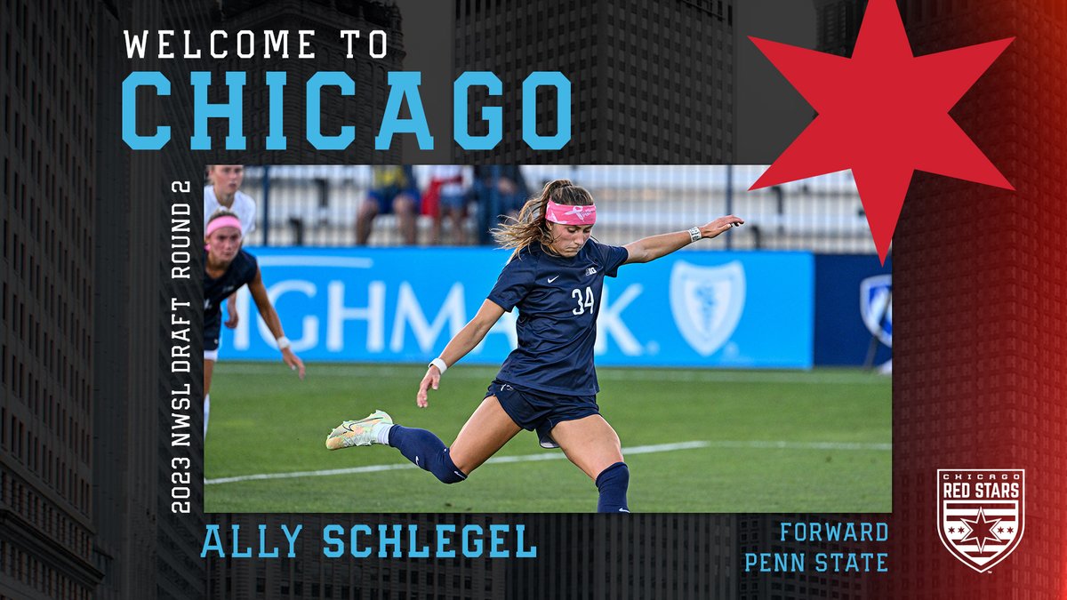 As the #23 pick of the 2023 NWSL Draft, we have selected Ally Schlegel from Penn State University. Welcome to the Red Stars, <a href="/allyschlegel34/">Ally Schlegel</a> ⭐️