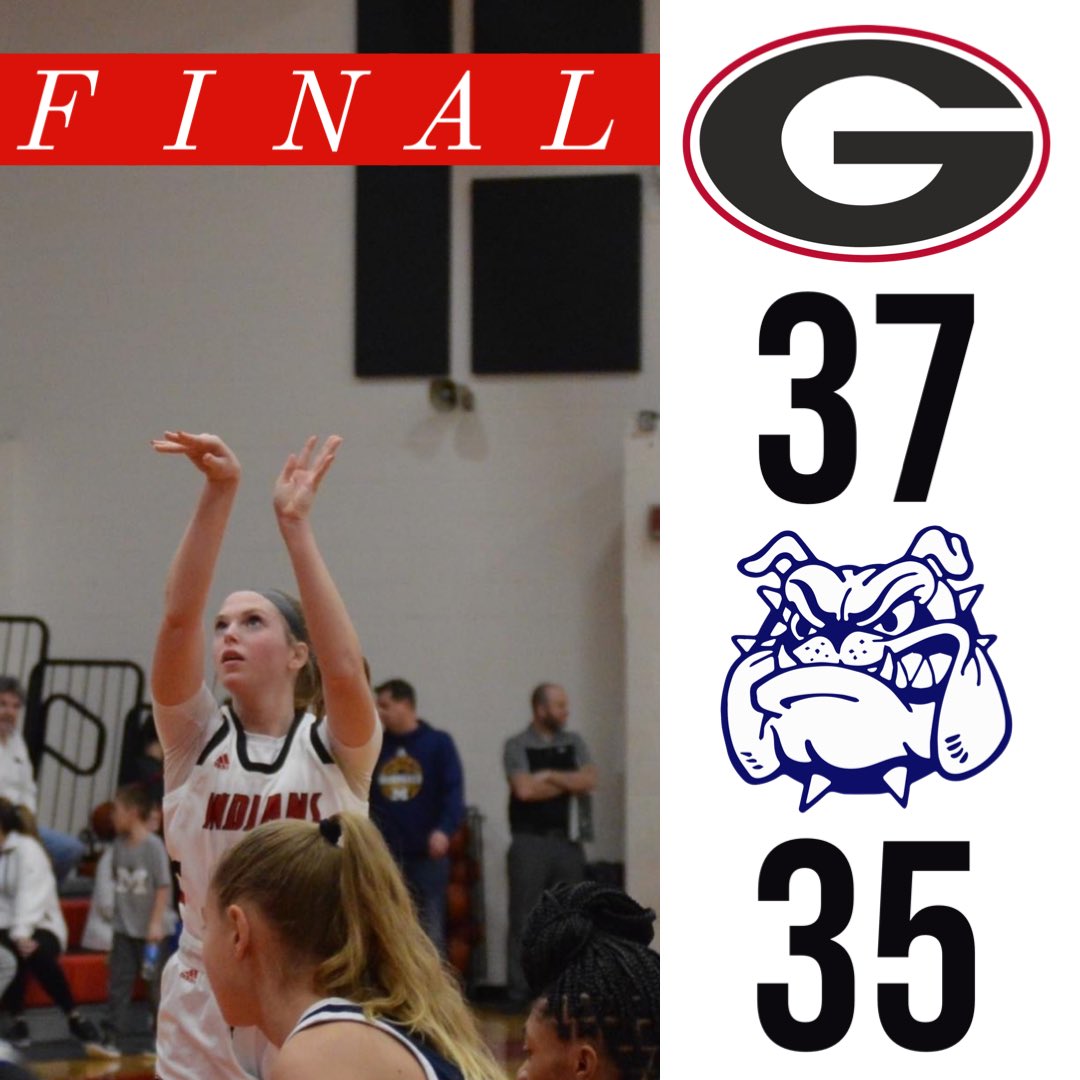 girardbball's tweet photo. 🚨UPSET ALERT🚨 LADY INDIANS HAND THE 1ST PLACE BULLDOGS THEIR FIRST CONFERENCE LOSS!!! ALLISON DURKIN CAME UP HUGE WITH 22 POINTS‼️‼️ https://t.co/c652lsGMHu
