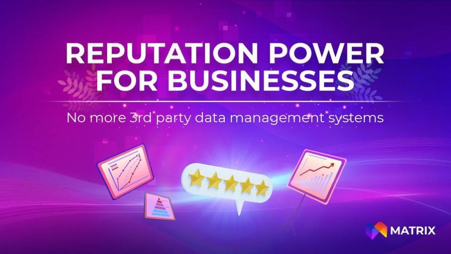 cypherpunk669's tweet photo. 🔶5 Ways @RPSMatrix Benefits Businesses🔶

Whether you're building a #DAC on the blockchain or a traditional business, using Matrix to distribute #Web3Cred (or credentials) to reward your contributors and your users can vastly benefit your company.

#Web3CredThread 👇 https://t.co/GOioRbFIe1
