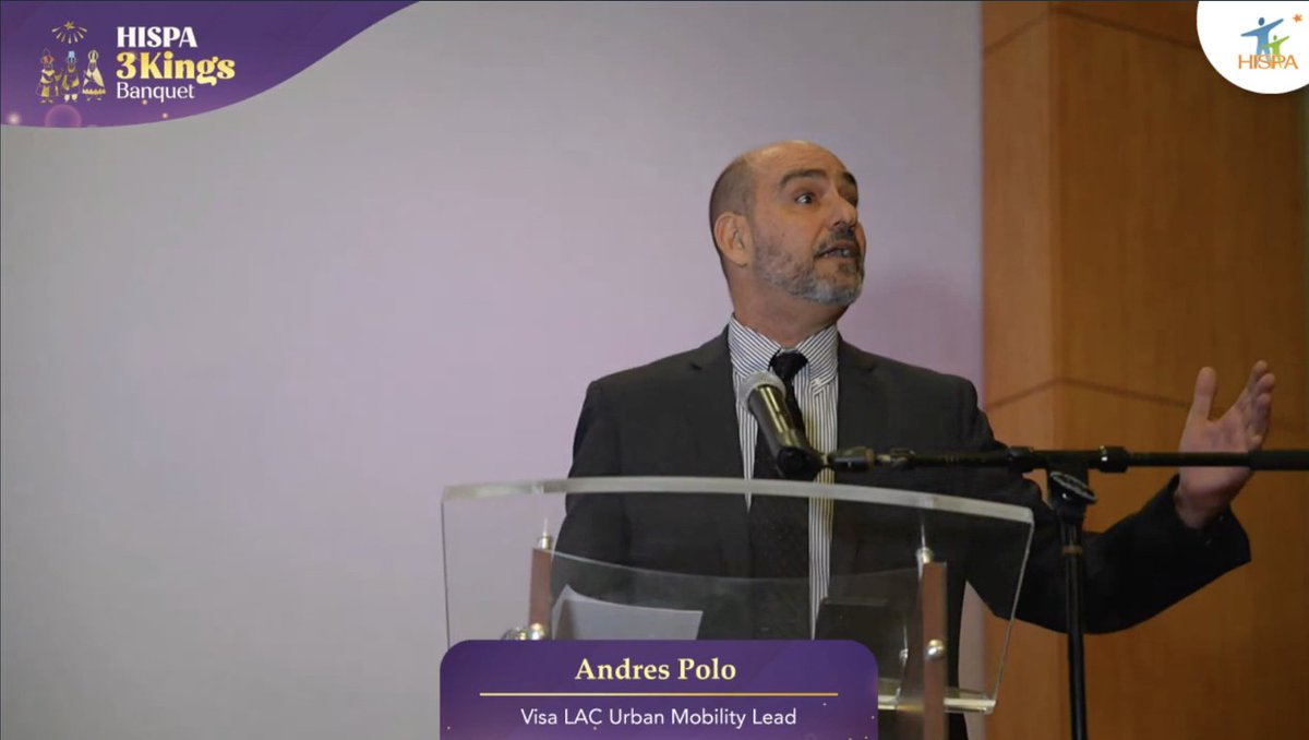 "ManyHispanics do not have role models to make them see that they can succeed...and that is where we come in. Each and every one of you has a story to tell. And we need to make education equality a reality." Andres, we were absolutely moved by your speech. THANK YOU! <a href="/VisaNews/">VisaNews</a>
