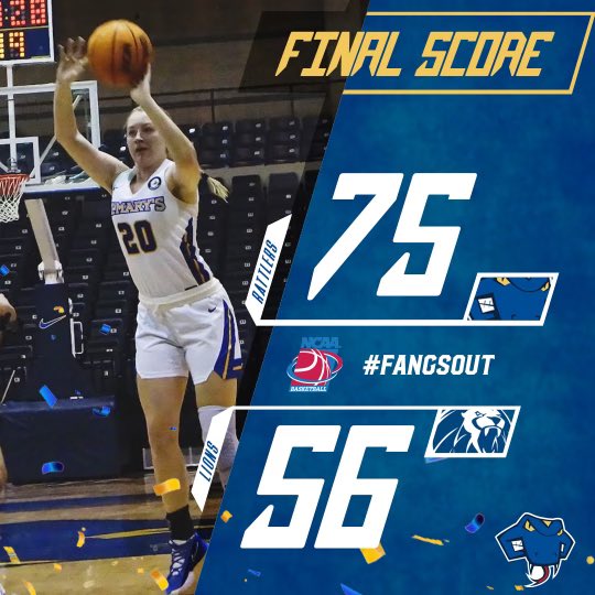 Got the DUB tonight at Fort Smith, big road win for our girls!! Fought until the end 😤🐍🏀 #stmuwbb #fangsout