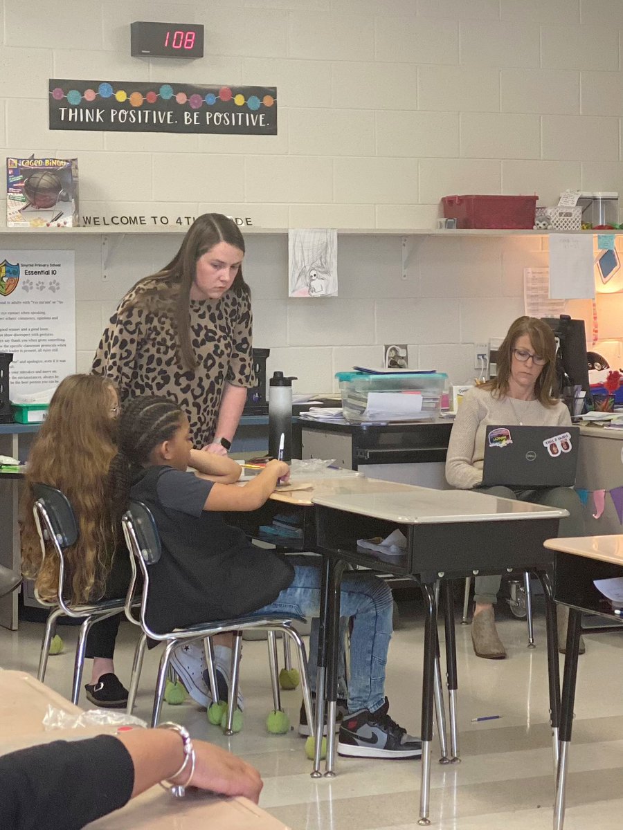JasonEaton21's tweet image. I am so proud of these 4 @SmyrnaPrimary teachers! They each became extremely vulnerable and allowed 6 adults plus their own teammates in to watch them teach a math lesson they planned together. All for the sake of getting better! #huskyexcellence #lessonstudy #principalsinaction