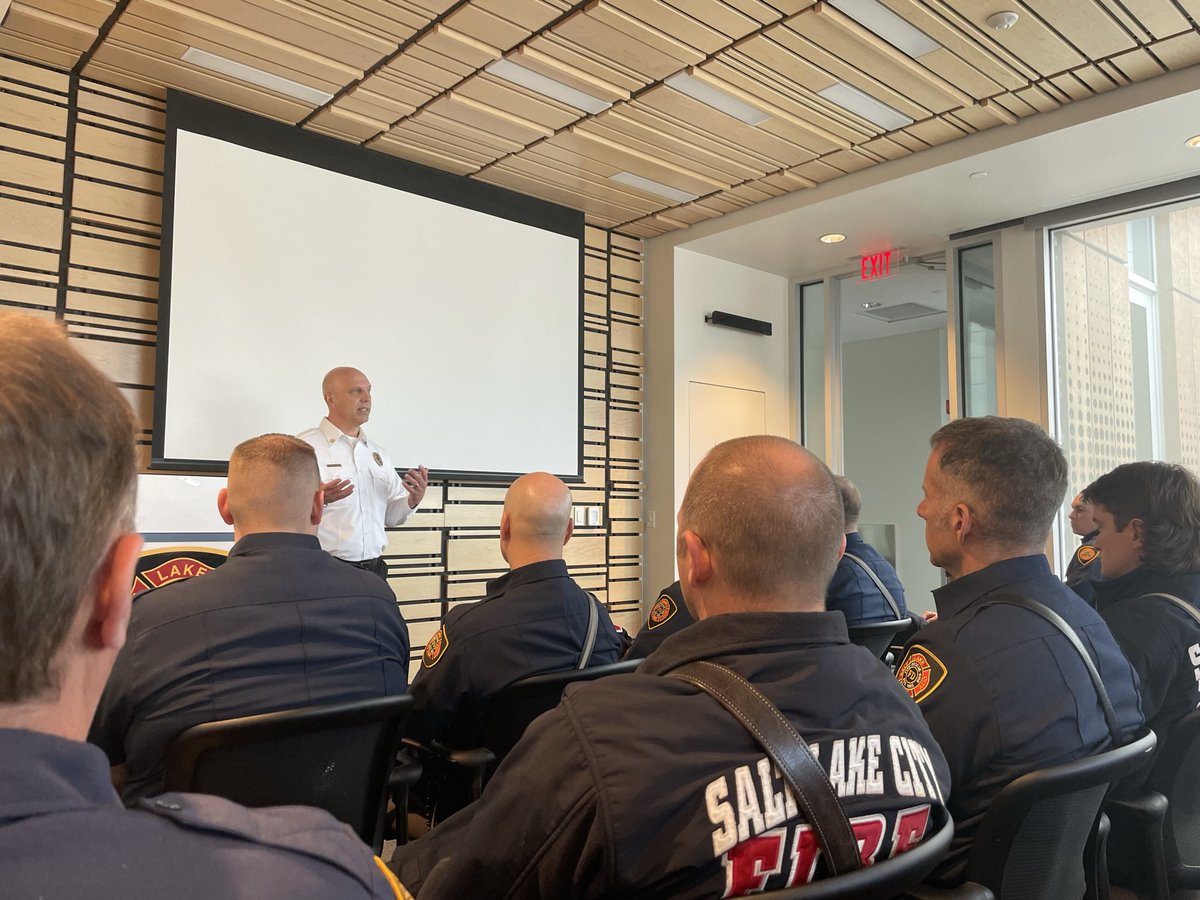 This week, I shared with <a href="/slcfire/">Salt Lake City Fire Department</a> employees our annual State of the Department. I’m proud of what we’ve accomplished so far and excited about our goals for 2023. This is an opportunity for our workforce to come together, to discuss our achievements and challenges. Thank you all