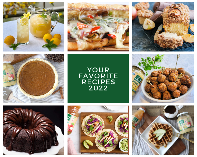 We're looking back at our favorite #recipes from the last year and looking forward to sharing new ways to use organic apple products in the kitchen in 2023! #northcoastorganic #2022recipes