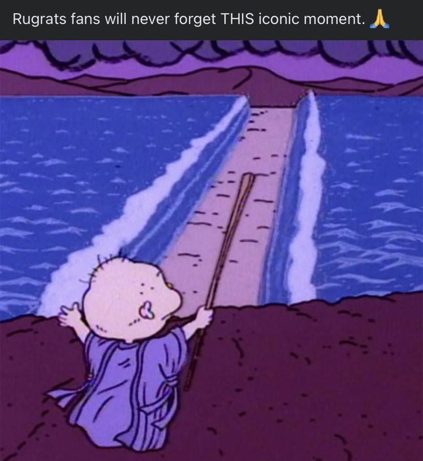 SupremeLaurell's tweet image. All my 90s babies know my boy Tommy Pickles wasn’t scared of nun &amp;amp; paved the way for babies breaking out of play pins all across America 
#90sClassic #YouWasntThere #Nostalgia 💭