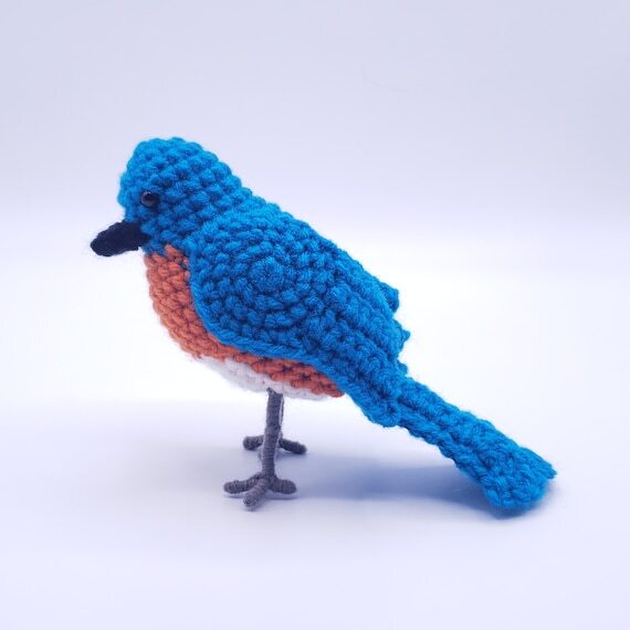AstrilCreations's tweet photo. My Bluebird Amigurumi by AstrillithCreations https://t.co/MARy3Ov8wf