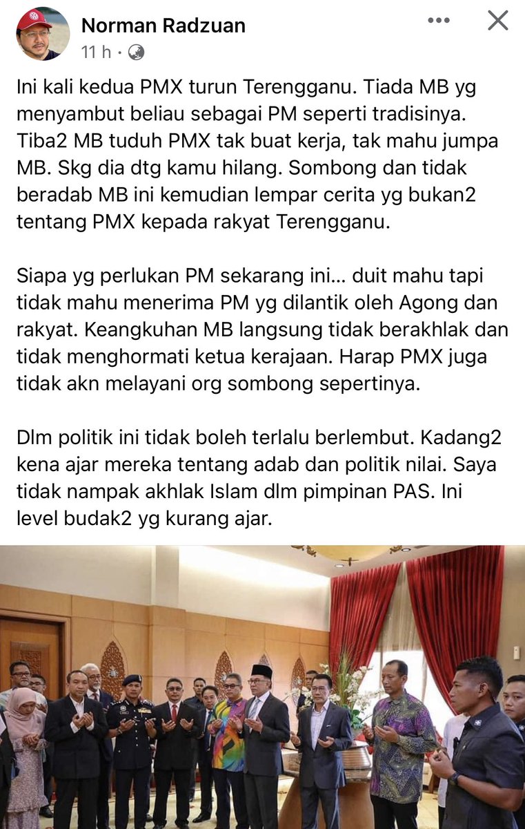La_FarEast's tweet photo. Setuju sgt dgn brother Norman ckp ni👍💪 https://t.co/LbJhzQ1Ku1