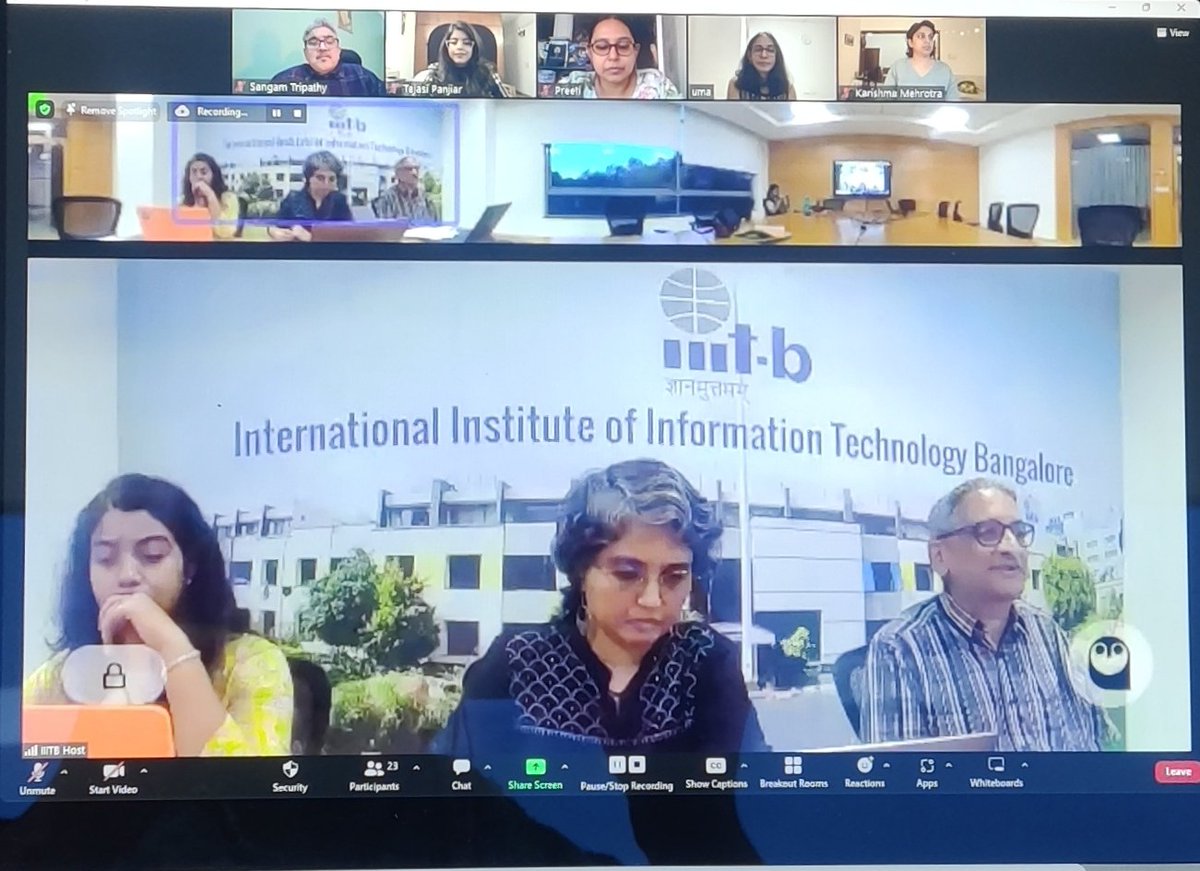 Centre for IT and Public Policy, IIIT-B tweet media