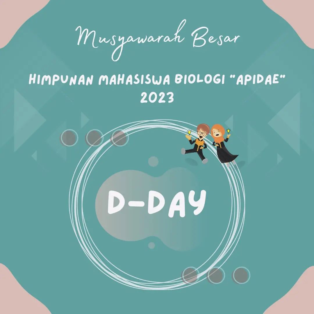 OfficialApidae's tweet photo. [D-DAY MUSYAWARAH BESAR HIMABIO "APIDAE" 2022] https://t.co/wlra22oqD0