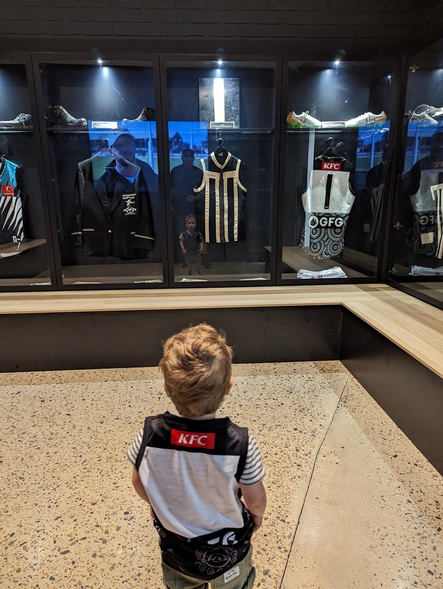 simmoconnor86's tweet photo. Successful first trip to Alberton for Arlo 🍐 @PAFC @travisboak10 https://t.co/yfzjJHysEa
