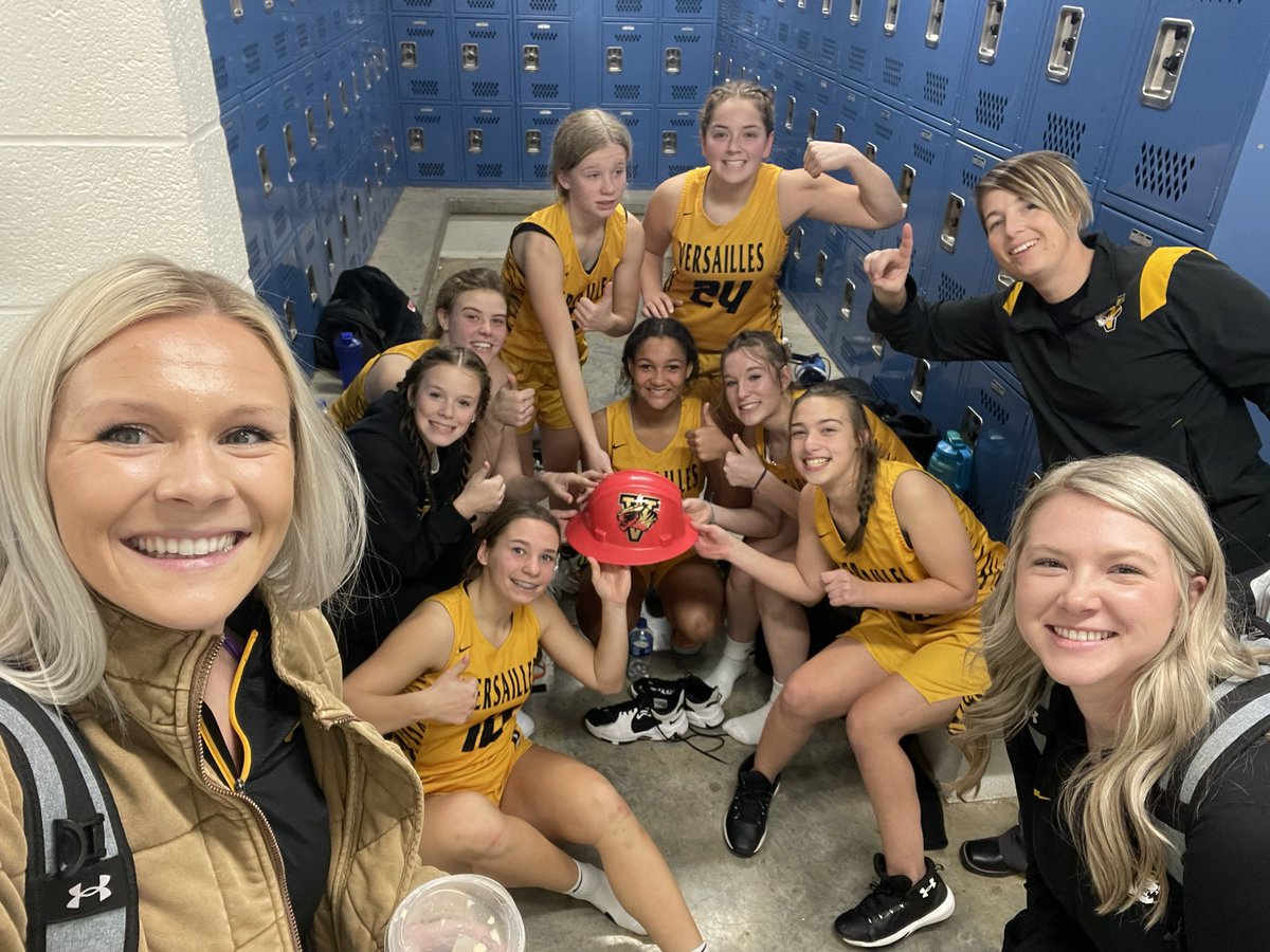 temparyshae42's tweet photo. Versailles Lady Tigers traveled to Boonville and came away with a HUGE  Conference road win 57-51! First Conference win in over 5 years! @RodKRCG13 @NTsports @MCR2Schools https://t.co/c05SrsShJj