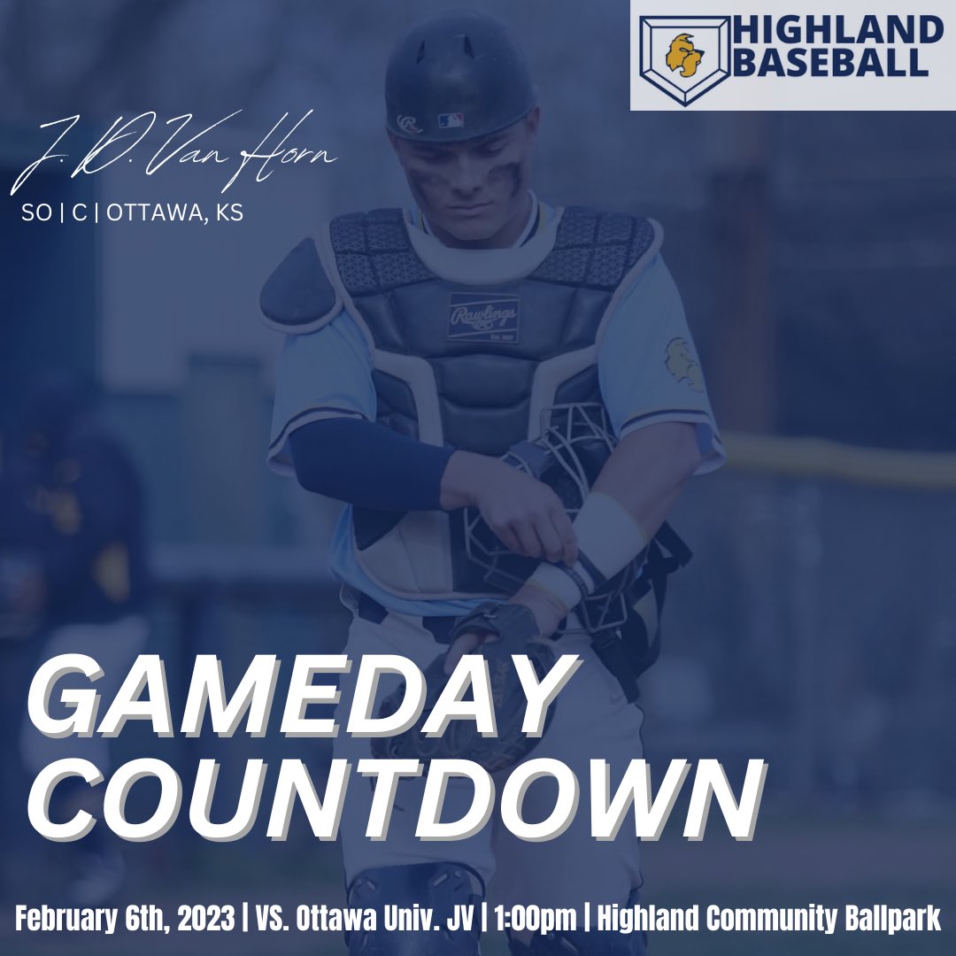 HCCscottieBSB's tweet photo. #25 JD Van Horn wants everyone to know that our Game Day countdown is at 25 Days!
#CTN #ScottieNation https://t.co/RoWf1jfEO4