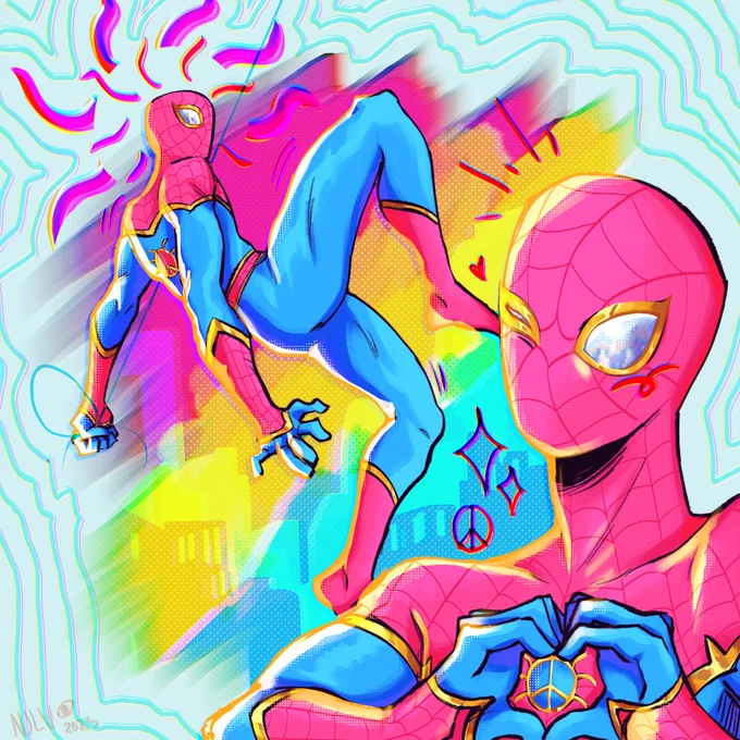 Day 6 of Original Designed Spiders! Today's design belongs to , the beloved Spider-Pan! #spidersona #SpiderMan #AcrossTheSpiderVerse 
