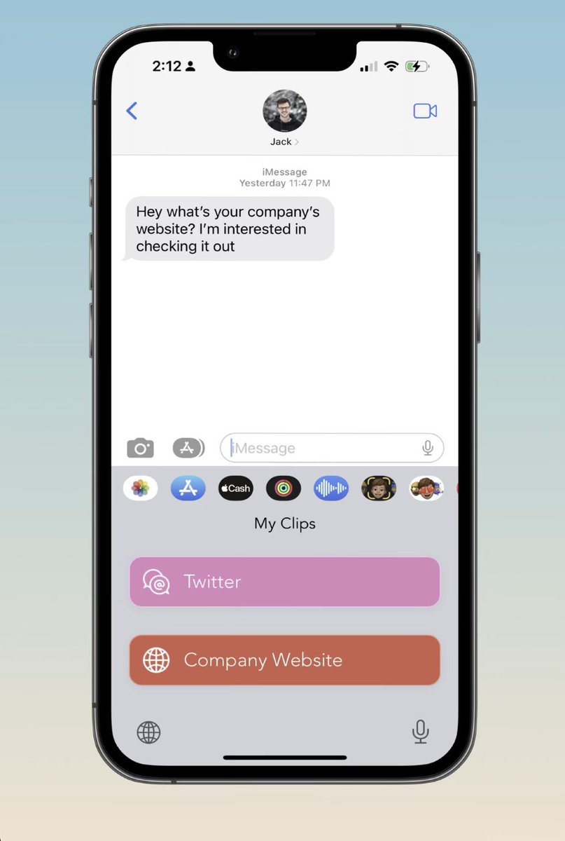 Ravorian (@ravorianapps) on Twitter photo Clipped is an all new iOS Keyboard from <a href="/jehronp/">Juh-ronn 🇻🇮🇰🇳</a> that allows you to quickly access links and text you often use!
Categorize and access your clip in-app, and use the keyboard in any text-based application.
Available now on the App Store:
apps.apple.com/us/app/clipped… Clipped is an all new iOS Keyboard from <a href="/jehronp/">Juh-ronn 🇻🇮🇰🇳</a> that allows you to quickly access links and text you often use!
Categorize and access your clip in-app, and use the keyboard in any text-based application.
Available now on the App Store:
apps.apple.com/us/app/clipped…