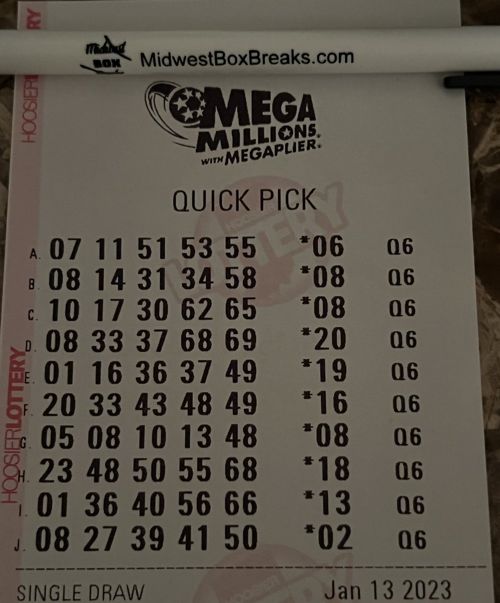 midwestboxbreak's tweet photo. 🚨Drawing is tomorrow night for an estimated 1.35 Billion 💵 
If I win the jackpot, I’m buying cards for lots of my hobby friends! 
Follow/like/retweet and in the comments post a gif of the player or team you collect! 🍀 #TheHobby https://t.co/4Ddz8nkNhw