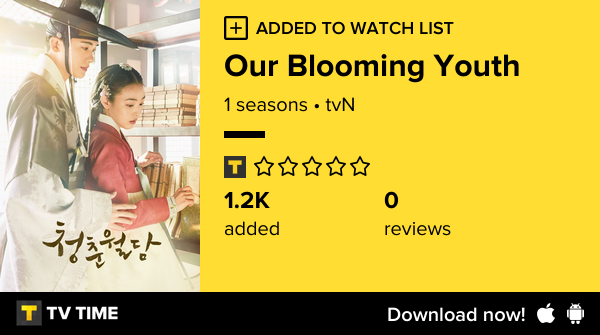 I've just started following Our Blooming Youth tvtime.com/r/2G7ky #tvtime