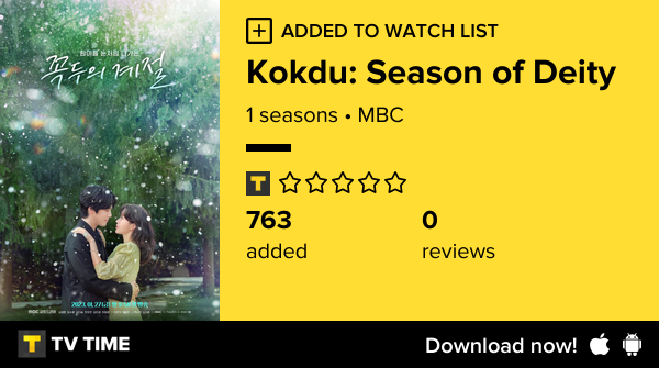 I've just started following Kokdu: Season of Deity tvtime.com/r/2G7jp #tvtime