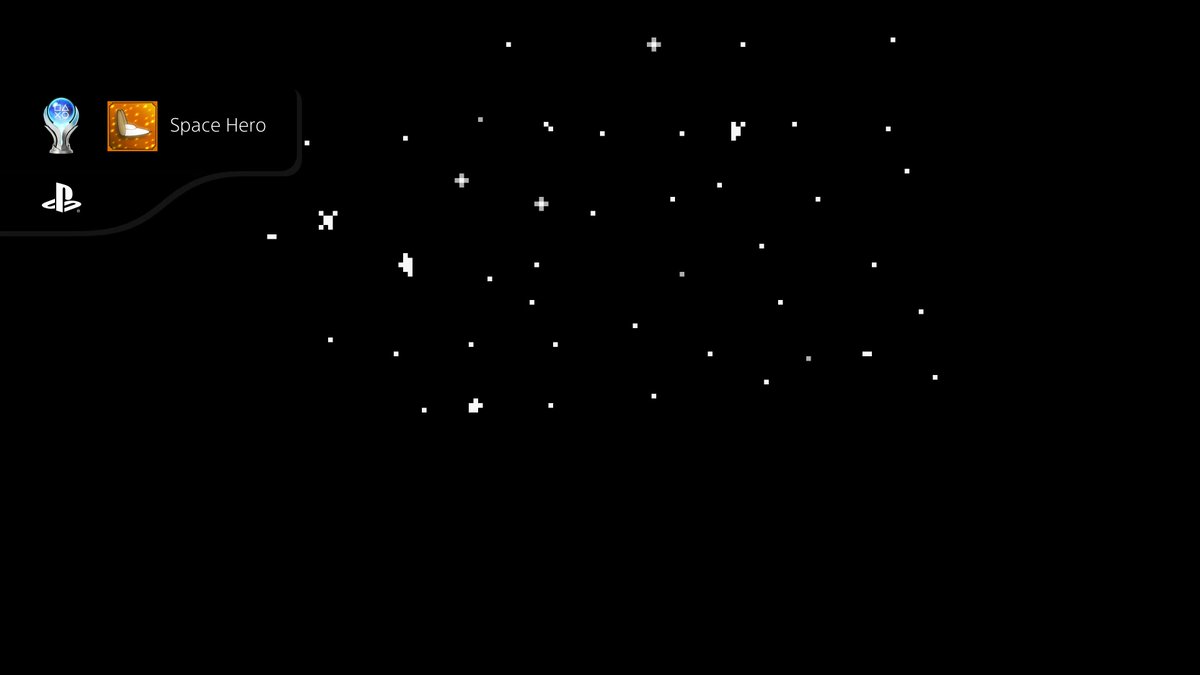 norumanD's tweet photo. Spacewing Warトロコン😀
アイテムと敵撃破数があるけど普通に最後までクリアするだけでトロコンできると思う。難易度不問なのでイージーで簡単クリア😊
所要時間40m
Space Hero (PLATINUM)
#PlayStationTrophy #PS5Share, #SpacewingWar https://t.co/uKZQTGW9jC