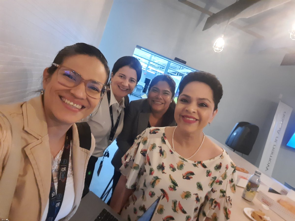 MelodyDaggle's tweet photo. It was great Coffee session with Niurka and leaders invited as panelists related to Imposter Syndrome on Closing event of FY23 #WIAPanama Executive Leadership Program @DellPanama Congrats to the participants.🙂#iwork4dell #WIALatam #sharingexperiences #development #learning https://t.co/cRFbz4O8tu