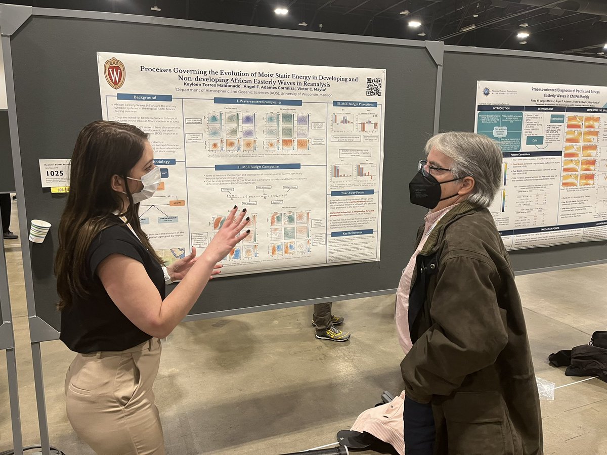 I had a blast presenting my recent work at #AMS2023 Thank you to all of you that stopped by. 🙌🏼