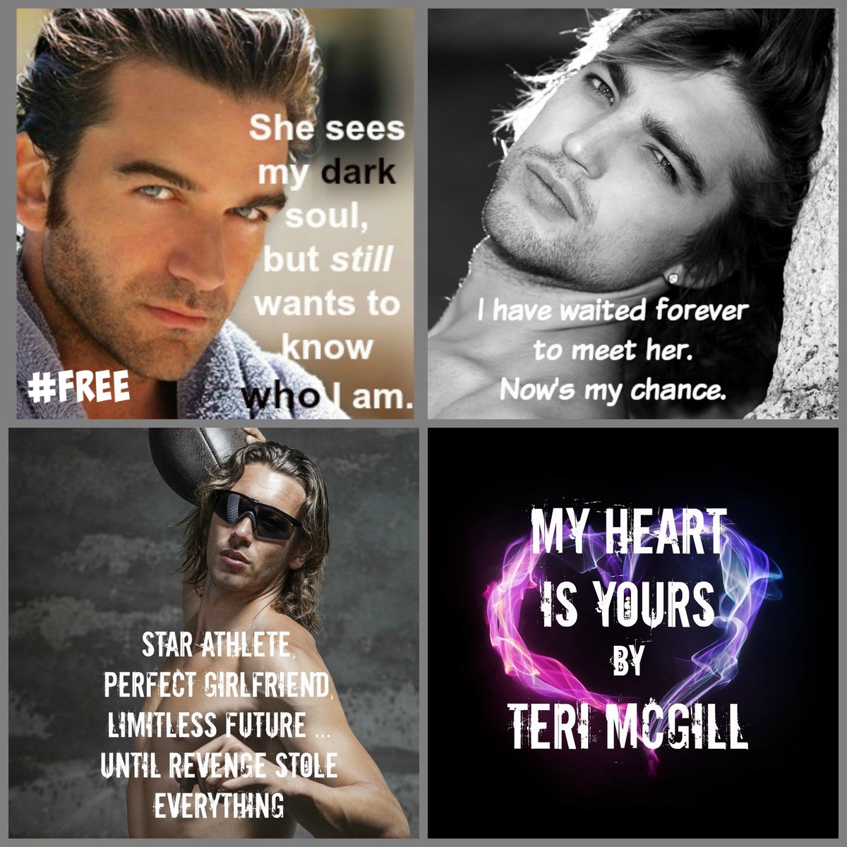 TeriMcGill's tweet photo. 💜🔥💜 #ContemporaryRomance #NewAdult #Romance #AMAZON #MyHeartIsYours #Trilogy #eBook1Free 🤟🏻#DeafRomance 🤟🏼 #DeafCharacters🤟🏻 #DeafHeroes🤟🏻 #DeafLife 🤟🏻#SignLanguage 🤟🏻 #AmReading #TBR #TW4RW @ReadLoveBlog @AmazngBookZone @MoreNewBookInfo @LoveWordsBooks https://t.co/bG7ksFddRL https://t.co/1nrSMfhy51