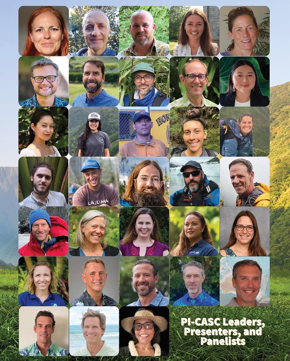 Mahalo nui loa to everyone who came out for the 2023 PI-CASC Hawai‘i Climate Adaptation Science Summit, whether in person or online! 🙌 #HIclimateweek