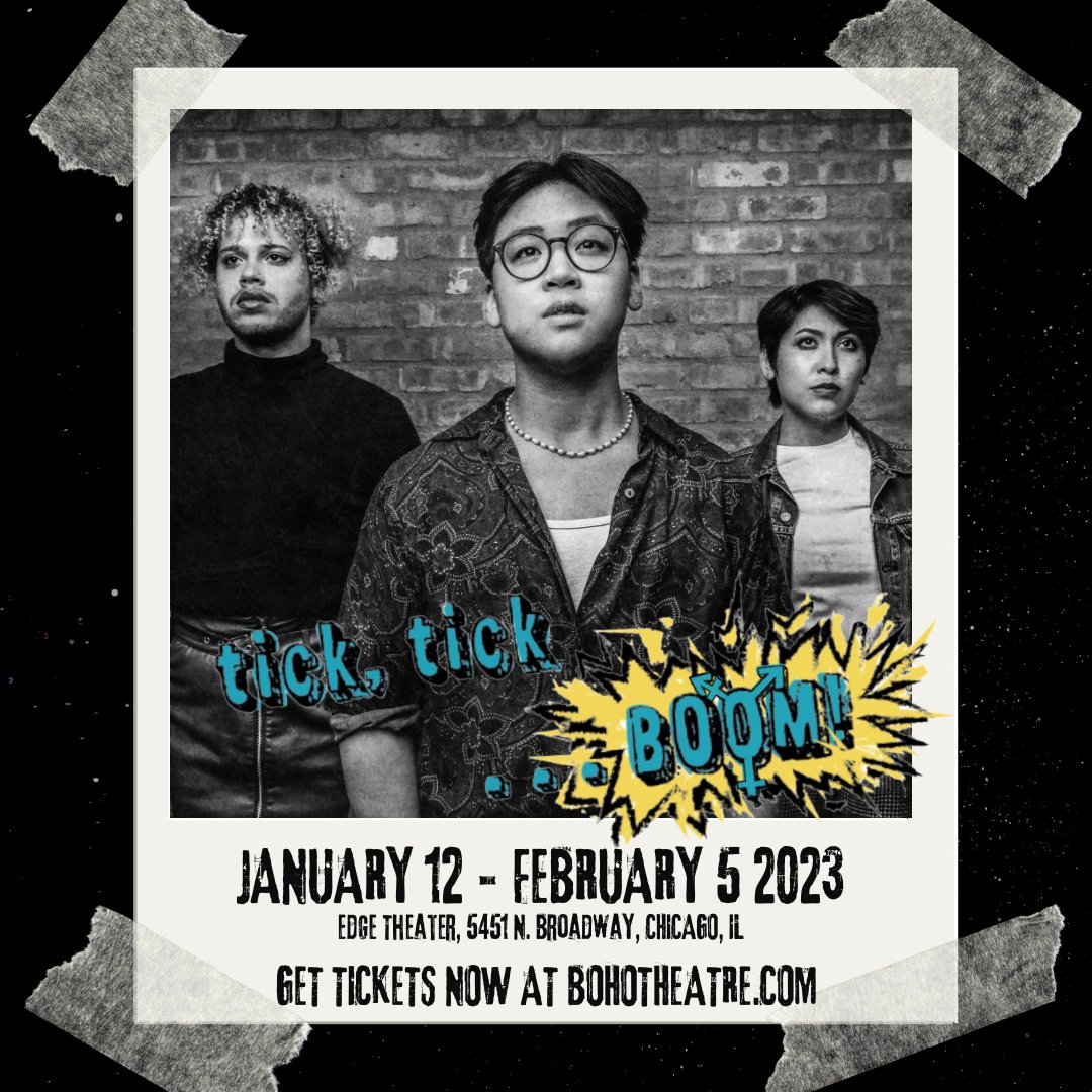 This weekend, 𝙩𝙞𝙘𝙠, 𝙩𝙞𝙘𝙠...𝘽𝙊𝙊𝙈! opens at The Edge Theater, running through Feb 5. To see this bold reimagining by BoHo Theatre, visit the #linkinbio.

📸: Jenn Udoni Franco Images Photography

#bohotheatre #TickTickBoHo #theedgetheater #edgetheater #edgetheaterchi
