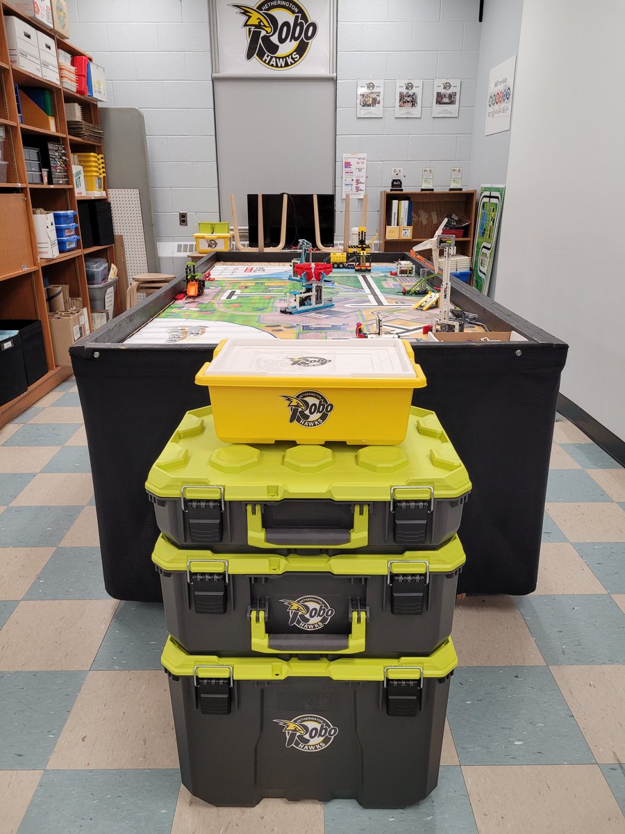 All packed for the road trip tomorrow to the <a href="/firstlegoleague/">FIRST LEGO League</a> West Provincials in Oshawa. Last day of prep included swapping game robots, rewriting three missions, reloading all our programs, and reengineering an attachment. Yes, an extremely busy day for the <a href="/HethRobo/">HethRoboHawks</a> rookies.