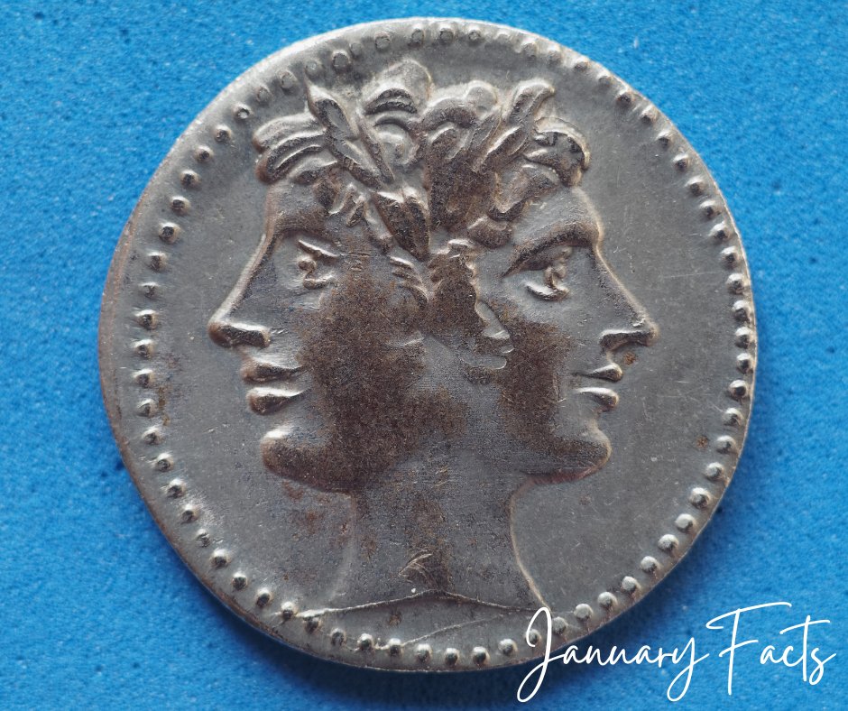 RoomsforLess's tweet photo. January takes its name from the tow-headed Roman god, Janus. Which is the god of beginnings and endings. He’s a protector of gates, doorways, and transitions. It makes us wonder why it took so long to celebrate the new year in January! #JanuaryFacts https://t.co/FRLCf95DZS