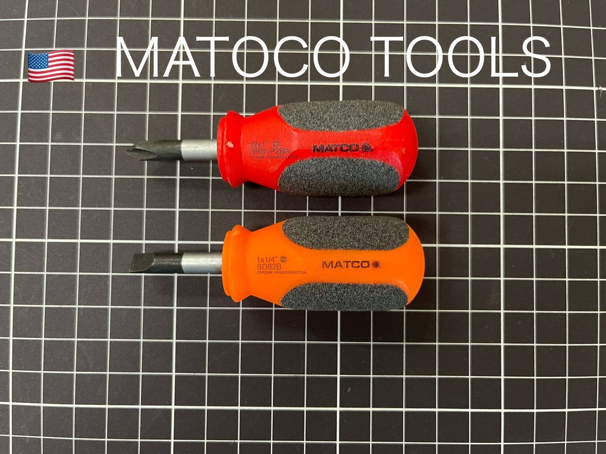 Kai_ZO6LS7's tweet image. #MATOCOTOOLS 

MATOCO STUBBY

SCREWDRIVER SET

PHILIPS #2&amp;amp;1&quot;×1/4 COMMON

思わず可愛いくて・・・

滑り止め加工もついて👍👍