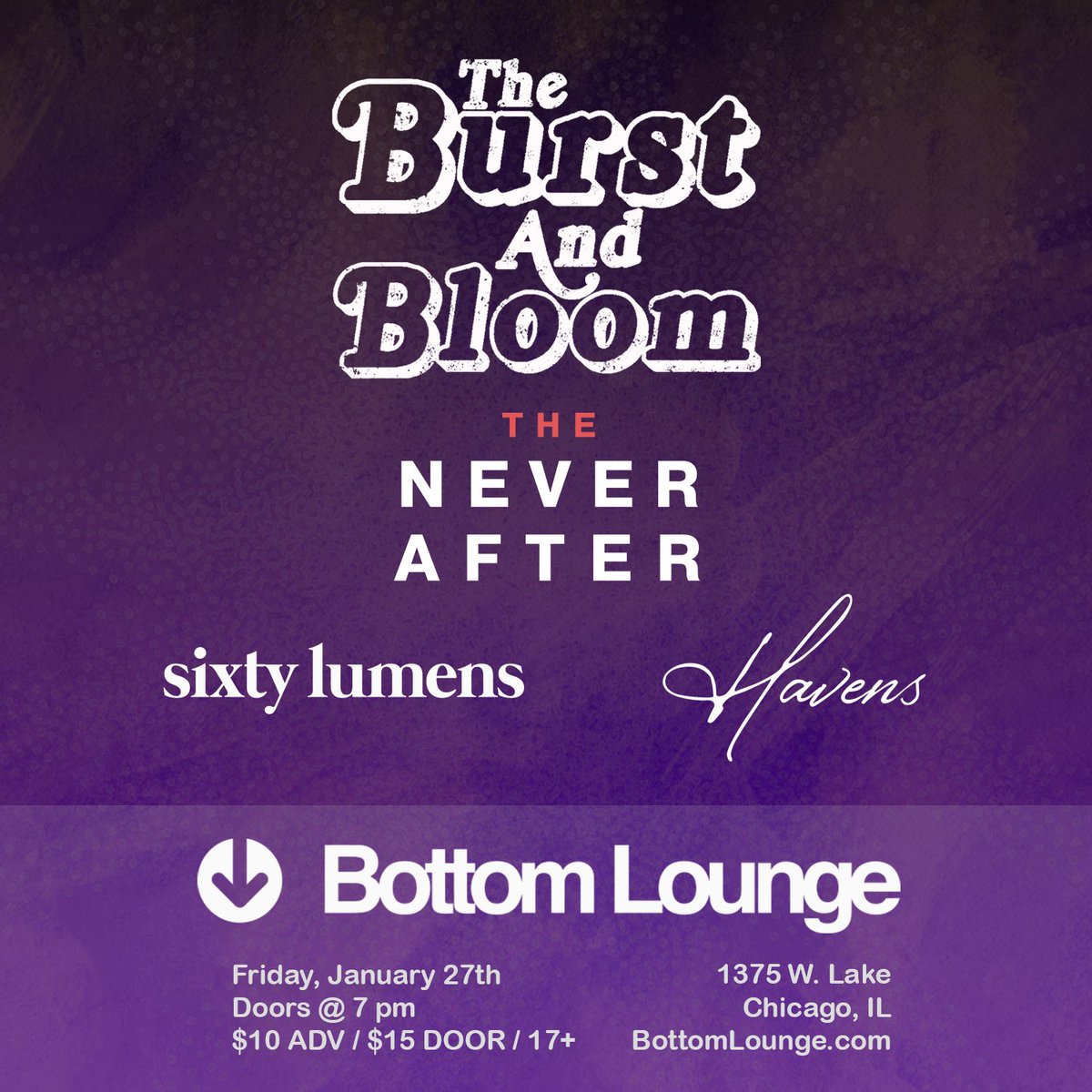 We should probably use this more often. Haha! Anyways… come out to our next show at <a href="/thebottomlounge/">Bottom Lounge</a> - tickets can be found by clicking on the link in our bio! ✌🏻🖤