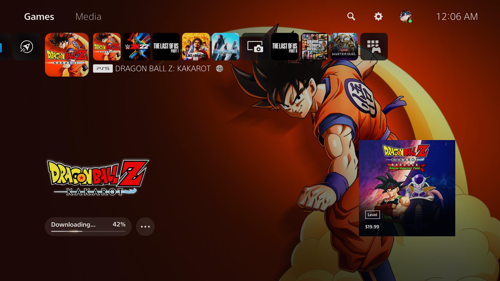 King Narukami on X: "The free PS5 upgrade for Dragon Ball Z: Kakarot is  AVAILABLE NOW IN THE US!!! https://t.co/PS7RkmLQ35" / X
