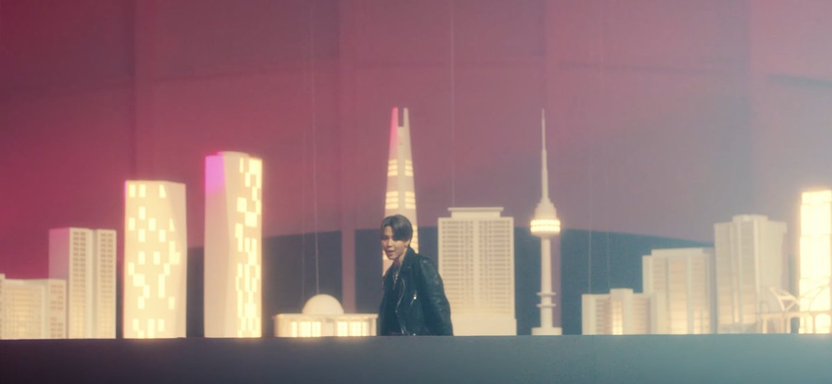 Jimin in the music video for ‘VIBE.’