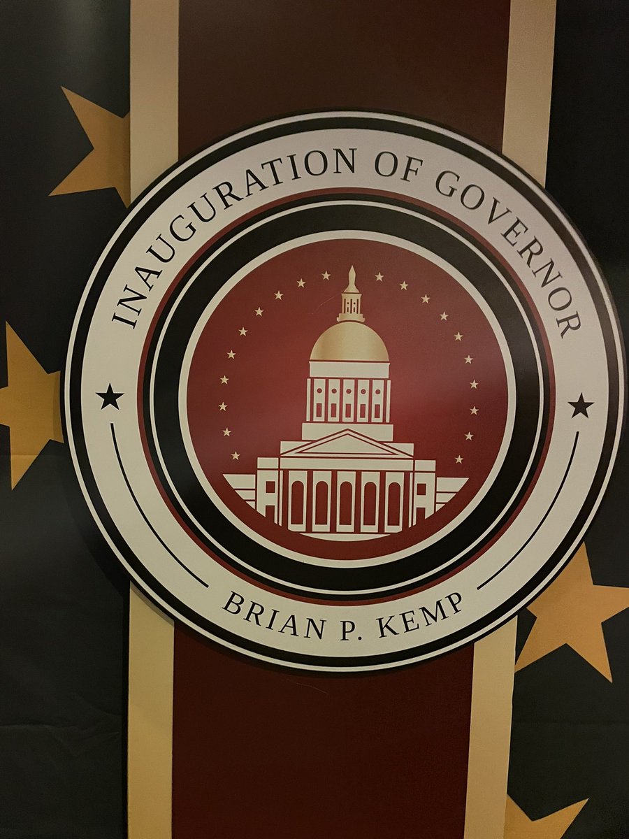 Tuba65's tweet photo. Great evening for @GovKemp and First Lady Marty Kemp. Looking forward to four more years of your leadership. Fun celebration kicking it off. @GABankers @ewaychandler @bogunz @annemgarrard @lukebryan #1StateForBusiness https://t.co/saV6HbsyV0