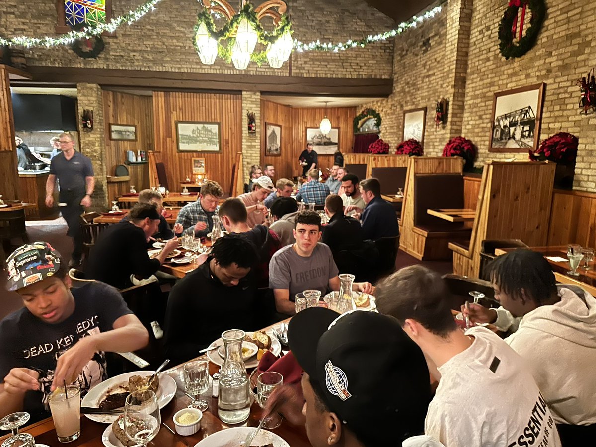 Great eats! <a href="/freighthouselax/">The Freighthouse</a> #Teamdinner