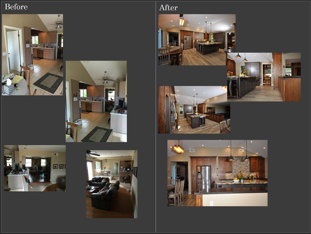 designmoe's tweet photo. We’re going to do three days of before and after remodel projects that we’ve done recently, but haven’t posted.
Here’s the 1st. What do you think?
 #remodelproject #remodel #newlook #beforeandafter https://t.co/S9xMVnCpsa