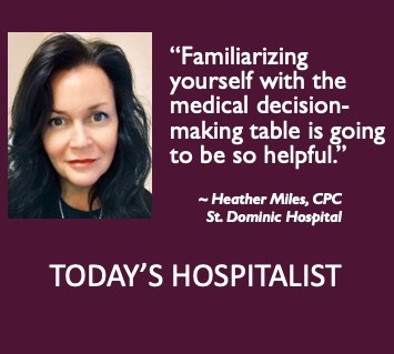 TodaysHospital's tweet image. When it comes to documentation to support billing different levels of medical decision-making, clinicians need to paint the picture of what they did for the patient that day. #shakeup #inpatientE/Mcodes bit.ly/shakeup-E-M-co…