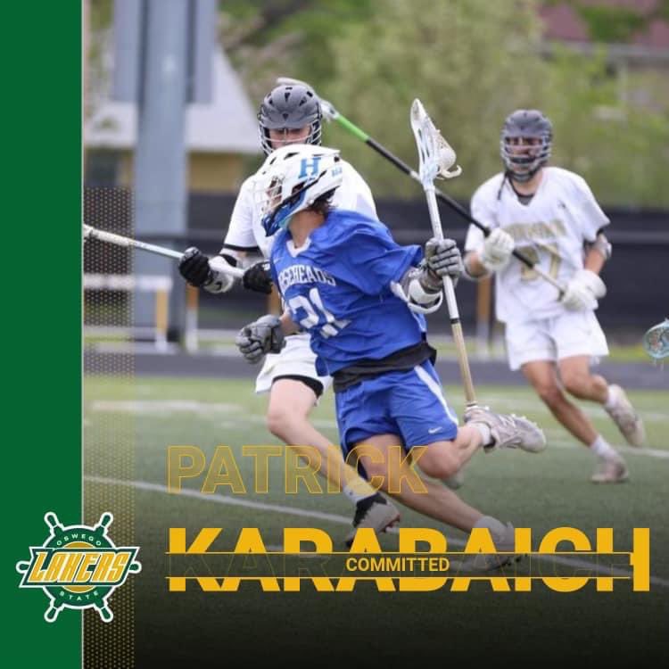 A BIG congrats goes out to Senior, Patrick Karabaich (‘23) on his commitment to <a href="/OswegoMLacrosse/">Oswego State MLax</a>! 💪🐴🐎🥍🔥#bandofbrothers #raiderpride #upstatelax <a href="/HorseheadsAD/">Horseheads Athletics</a> <a href="/SectionIVLax/">Section IV Boys Lacrosse</a> <a href="/TierReport/">Southern Tier Sports Report</a> <a href="/HhdsSchools/">Horseheads Schools</a>