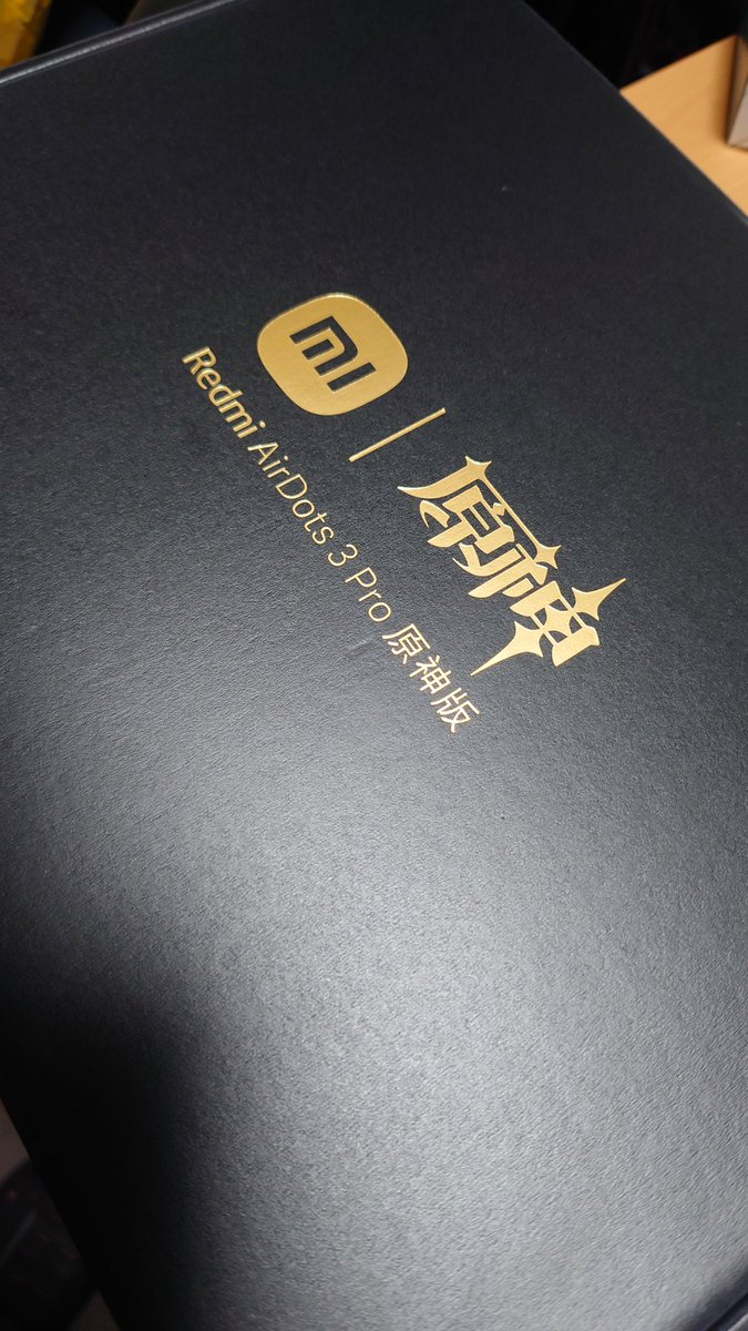 weeb_tk's tweet photo. ソニーのぼったくりコラボを記念にそろそろこいつ箱から出そうかぁ。。。

#redmiairdots3pro #クレー #klee #原神コラボ #genshincollab #原神 #GenshinImpact https://t.co/h2zGJ3BplT