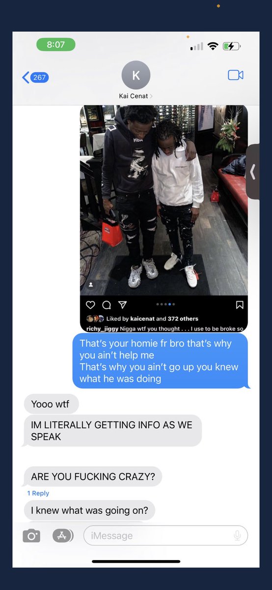 curry_flow's tweet photo. @R1ft_Kn1ght @kwa_mega_man @thejovipena She literally posted this. Where she saying kai knew💀 https://t.co/mxfcoIB7vJ