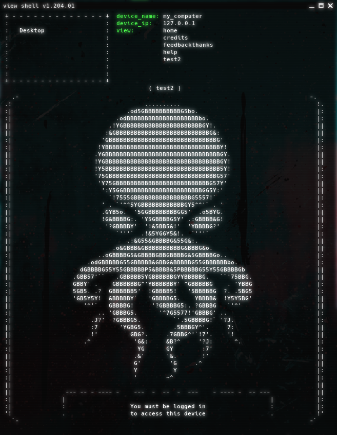 on the fence if this is finished 🤔 should i do more to remove the symmetry?

#pixelart #ドット絵 #asciiart #ascii #textmode #textart #text #art #indiegame #indiedev #gamedev #pcgaming #retrogaming #cthulhu