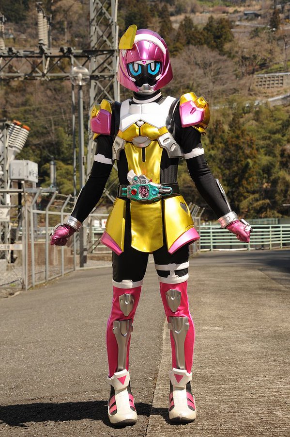 仮面ライダーポッピー　コスプレ用マスク　塗装完成品 仮面ライダーエグゼイド 仮面ライダーポッピー - コスプレイヤーズ