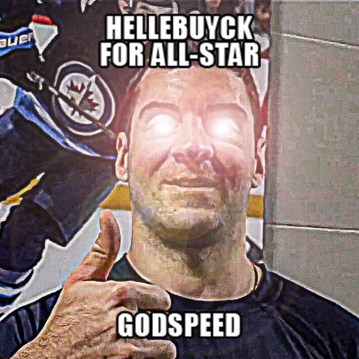 You need to RT this tweet, we don't make the rules

#NHLAllStarVote | Connor Hellebuyck