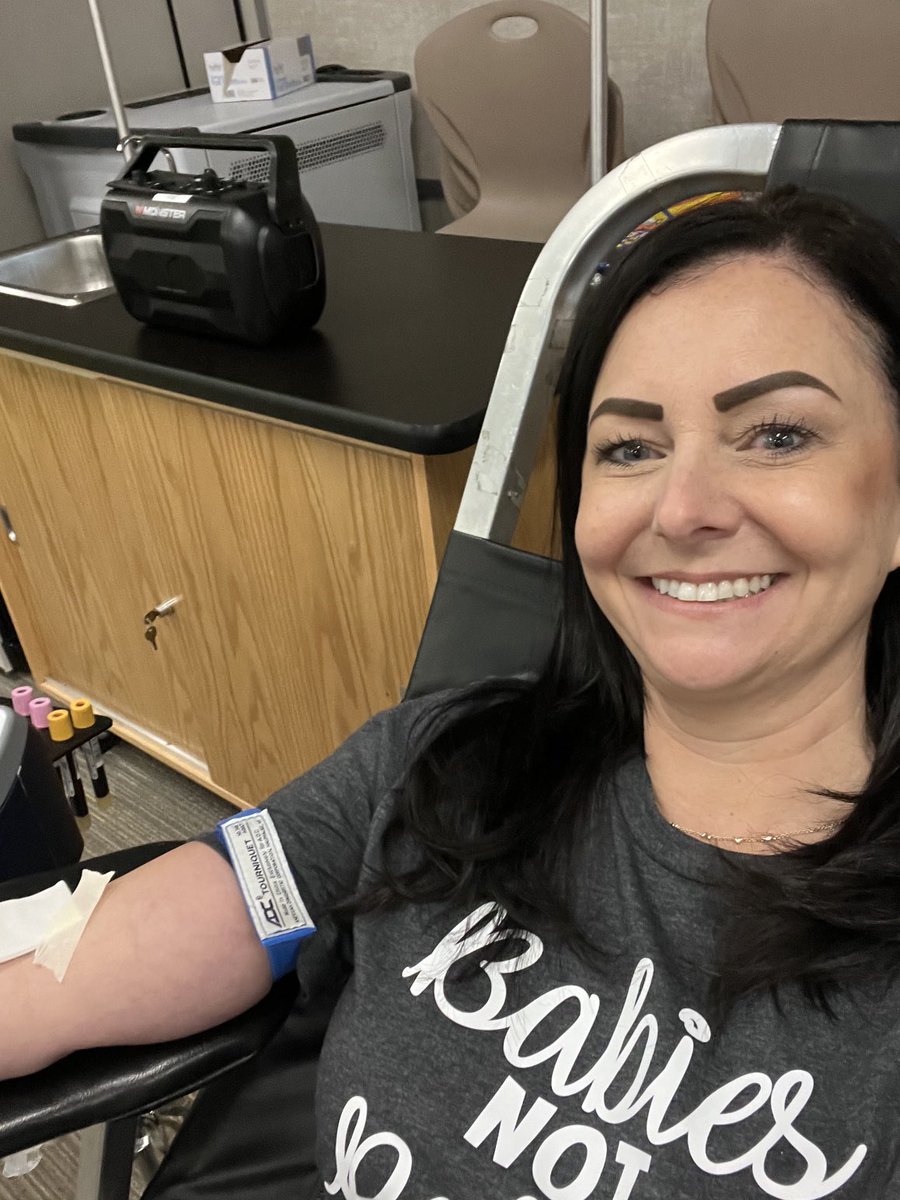 Donation day are my favorite day, in memory of my amazing father-in-law. ❤️⁦<a href="/commitforlife/">Gulf Coast Blood</a>⁩