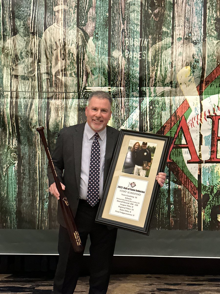 Coach Scardino. 2023 KCBC Hall of Fame inductee.