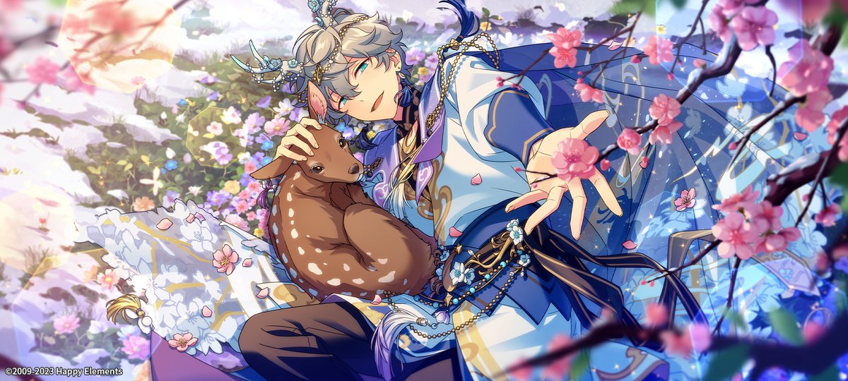 enstarsmusic_EN's tweet photo. ⭐️Whisper of Spring Card CGs

"Ushered by this dreamy, gorgeous scene, a flourishing, balmy springtime is waiting for us!"

📝Scout! Whisper of Spring will start on 01/17!
Please stay tuned for more information!

#EnsembleStarsMusic https://t.co/AfUQ8WawSX